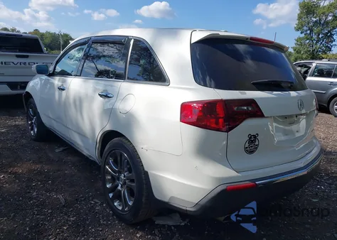 2013 Acura Mdx Advance Package from USA, damaged, VIN 2HNYD2H67DH513950